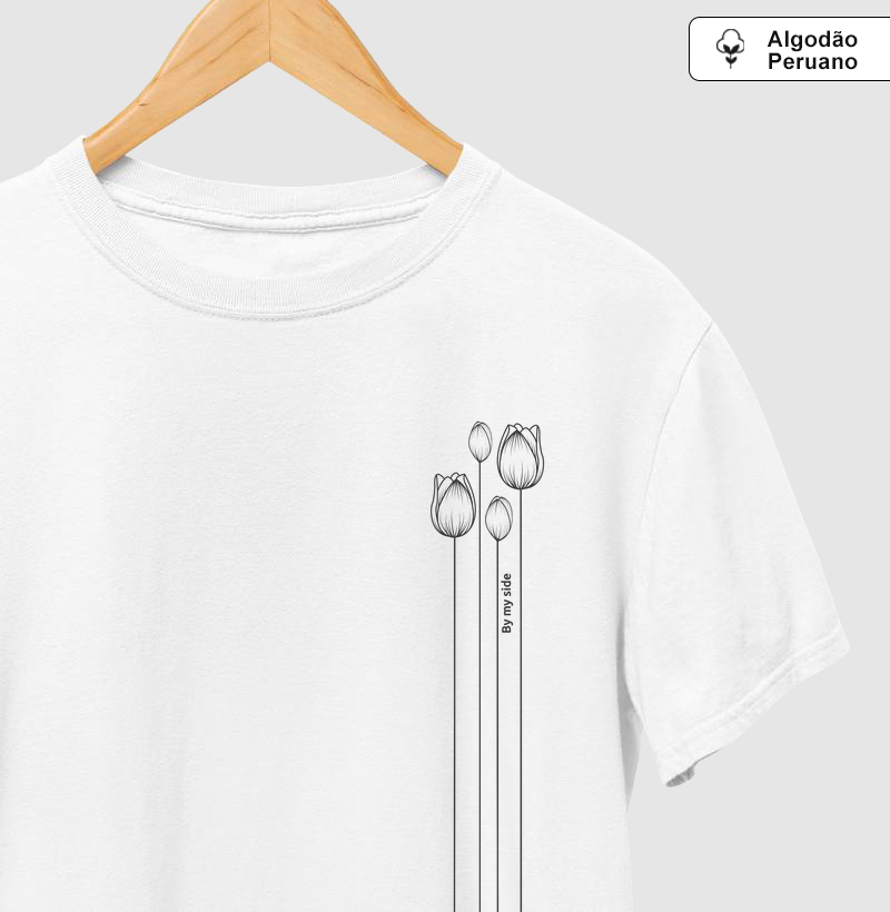 Mini Tulipas - Algodão Peruano