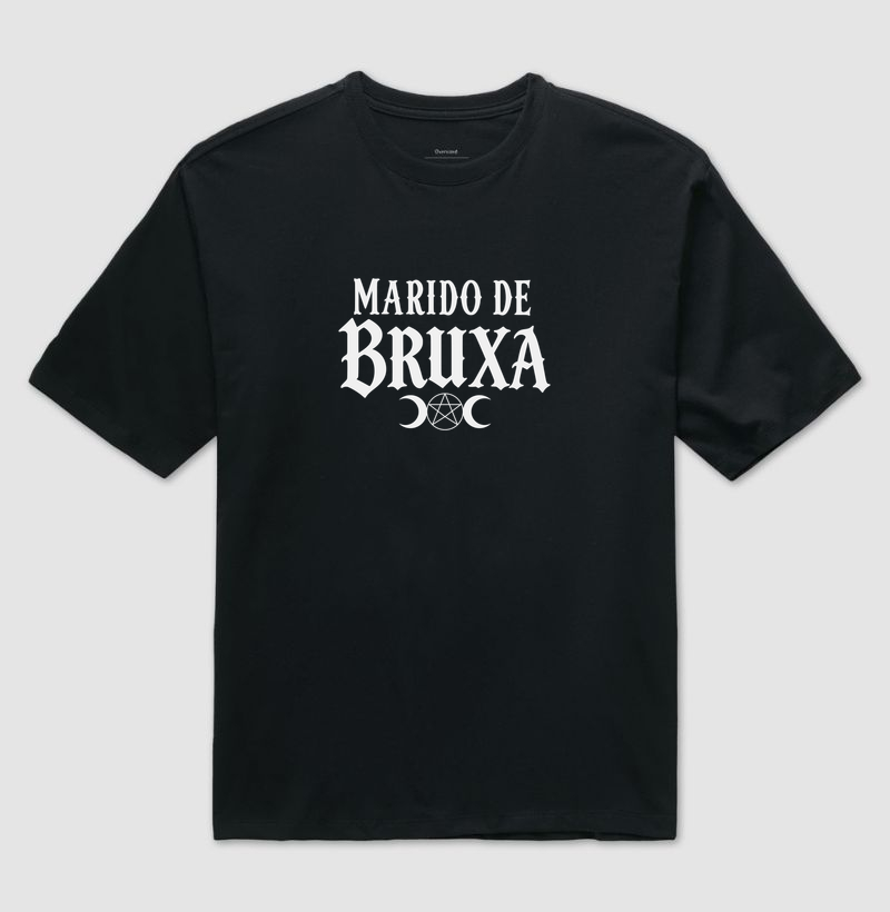 Marido de bruxa - Camiseta Oversized