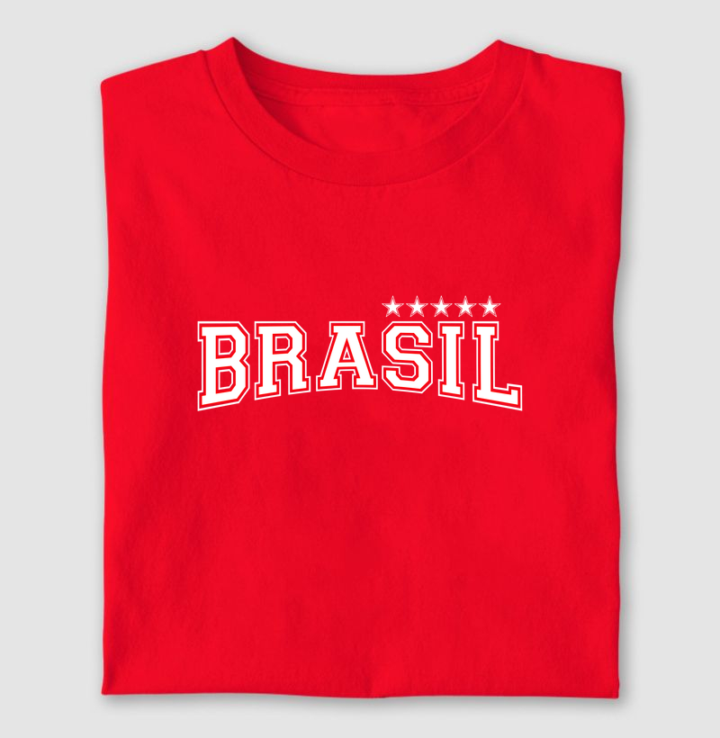 Camiseta Brasil Hexa 