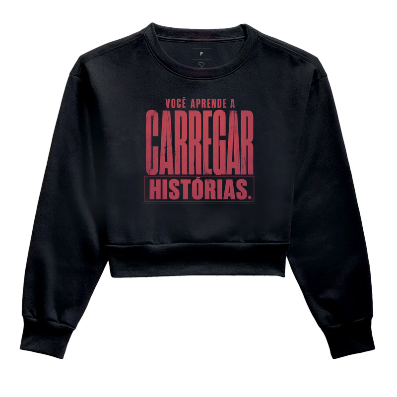 Você aprende a carregar histórias