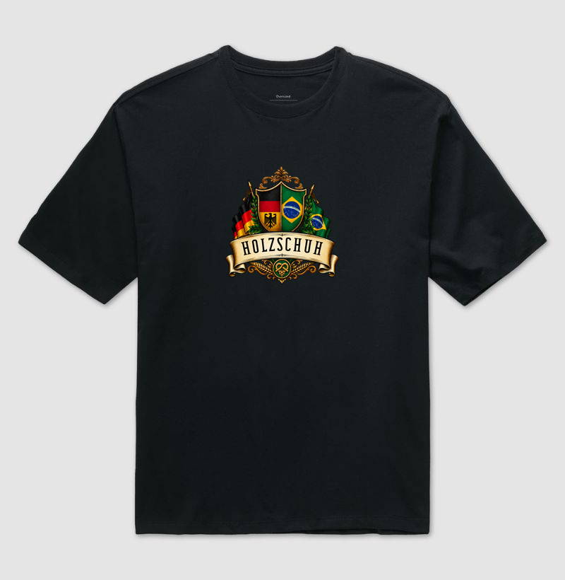 Holzschuh - Camiseta Oversized