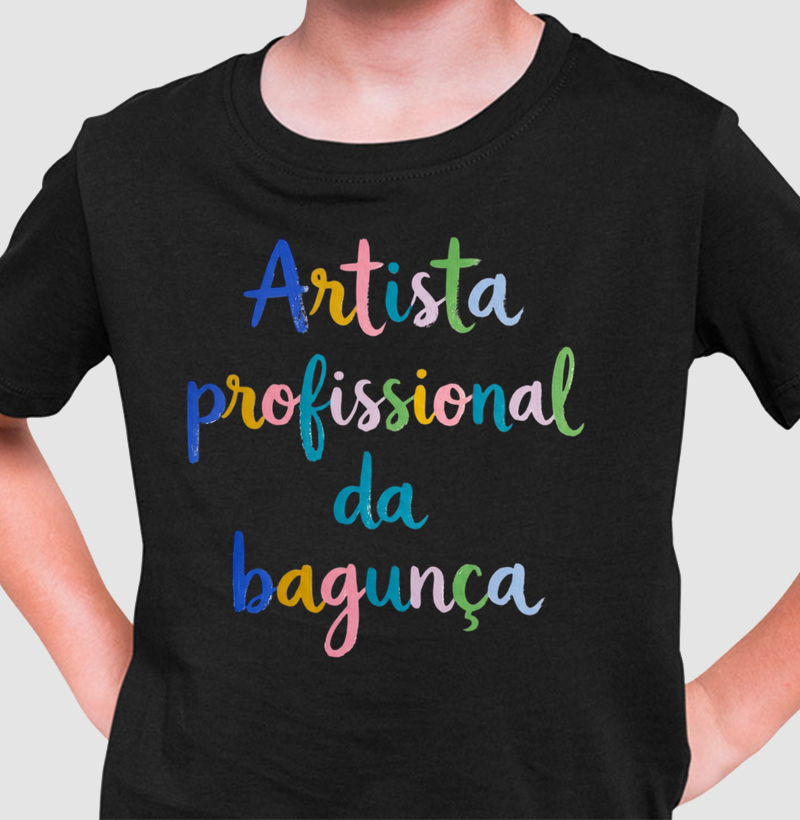 Artista profissional da bagunça