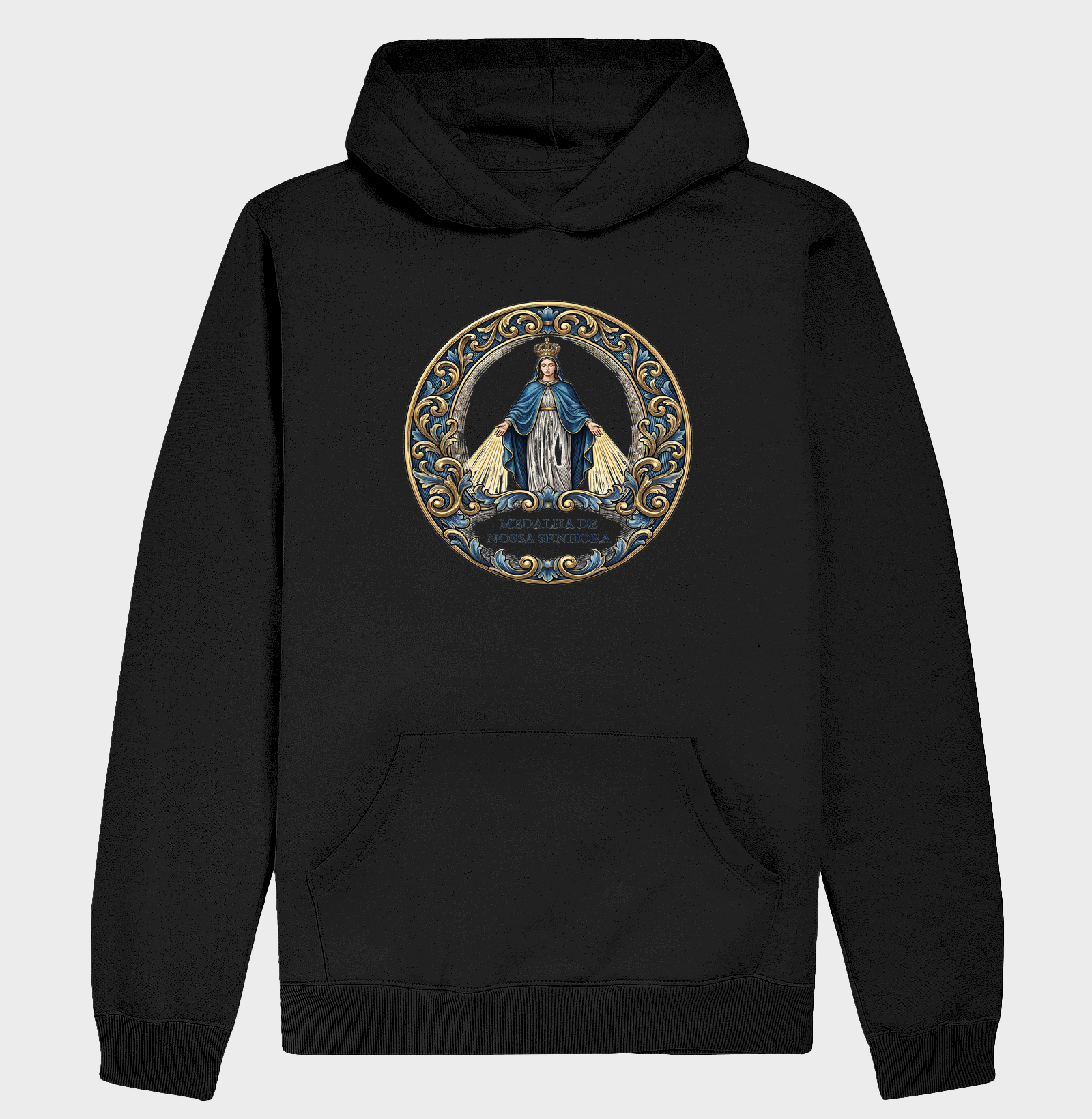 Medalha de Nossa Senhora - Hoodie Moletom