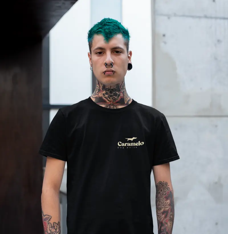 Camiseta Dog Pulse Caramelo Legacy