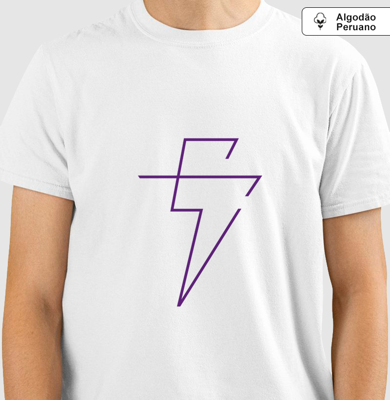 Camiseta Algodão Peruano Oficial Eloy Casagrande #03 - Branca Manga Curta - Camiseta Algodão Peruano