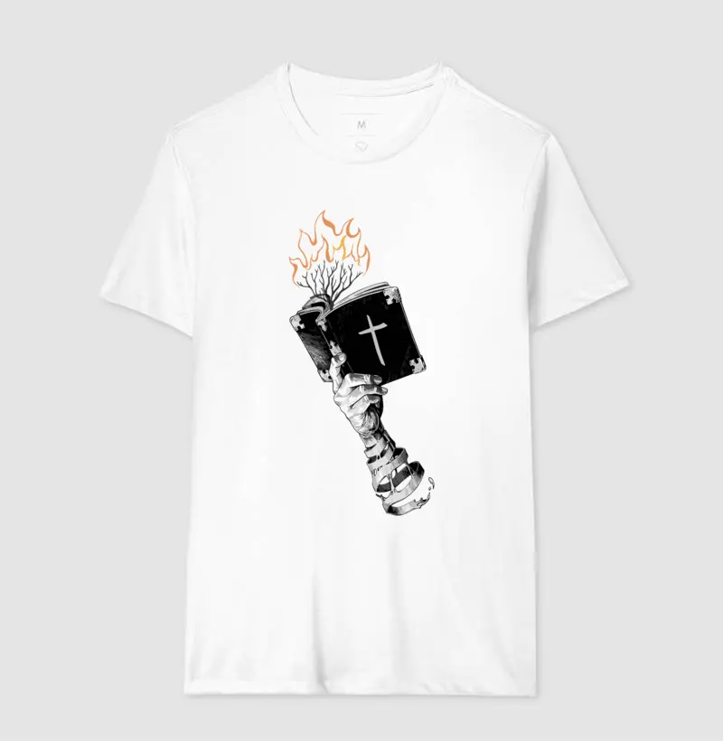 Camiseta Masculina - Palavra Ardente