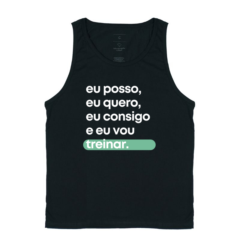 Eu posso, eu quero, eu consigo e eu vou treinar
