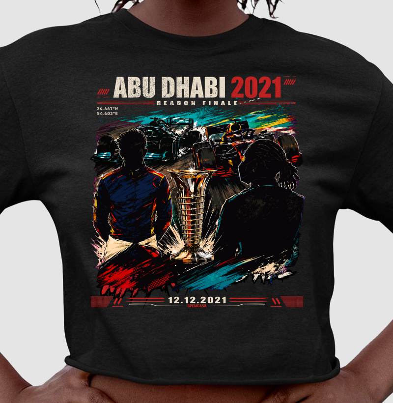 Abu Dhabi 2021 — Winner Takes All inspirada em Hamilton e Verstappen