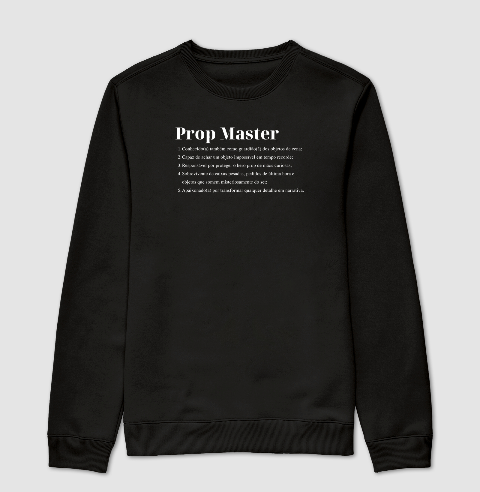 Definição de Prop Master