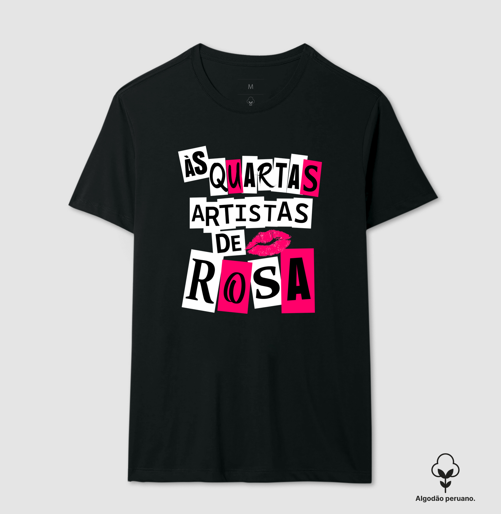 Às quartas artistas usam rosa