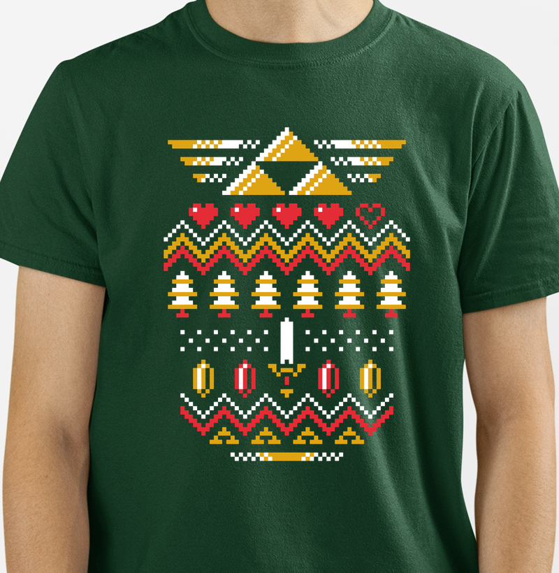 Suéter Feio de Natal Gamer - Camiseta
