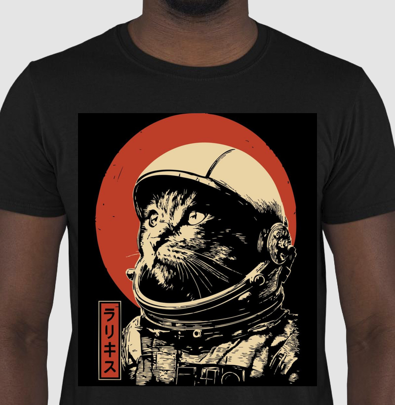 Camiseta Astro Cat Men