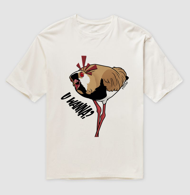 Wanna-Wanna - Camiseta Oversized