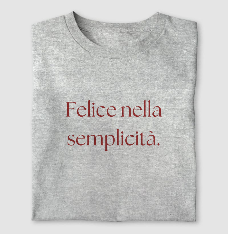 Camiseta Simplicità 