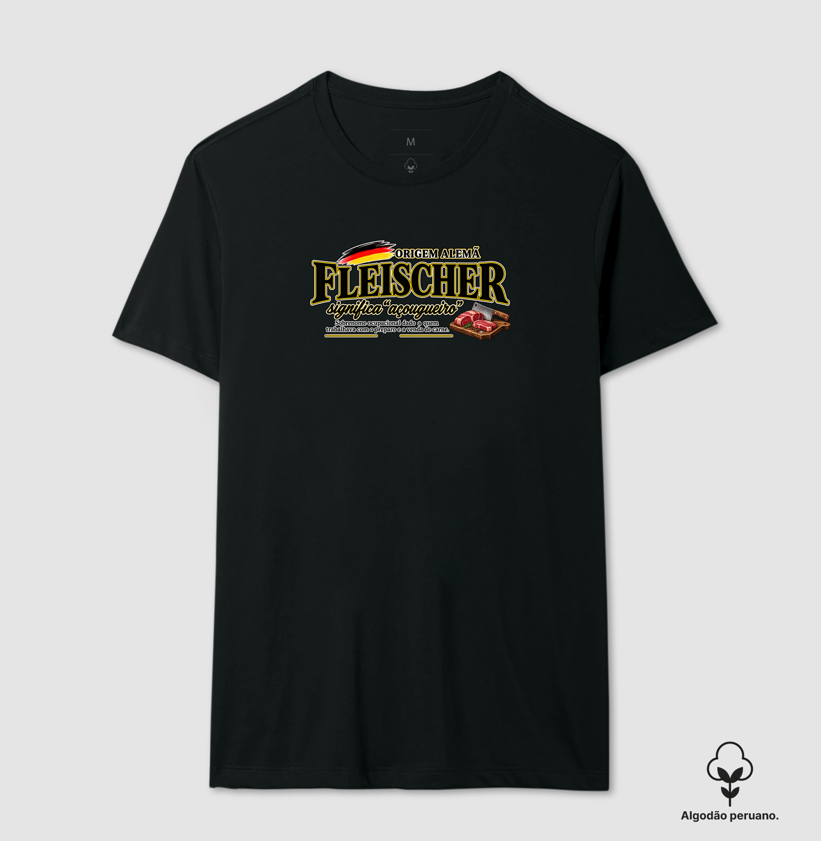 Fleischer  - Camiseta Algodão Peruano