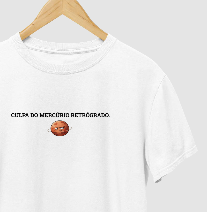 Culpa do Mercúrio Retrógrado – Minimalista Irônica