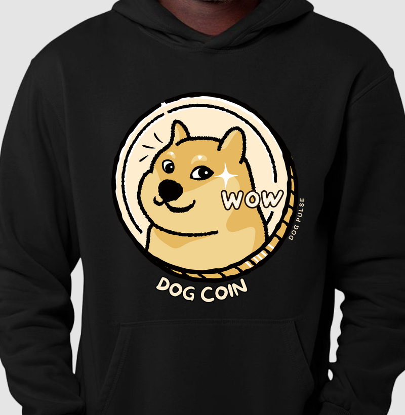 Hoodie Moletom Dog Pulse - Dog Coin