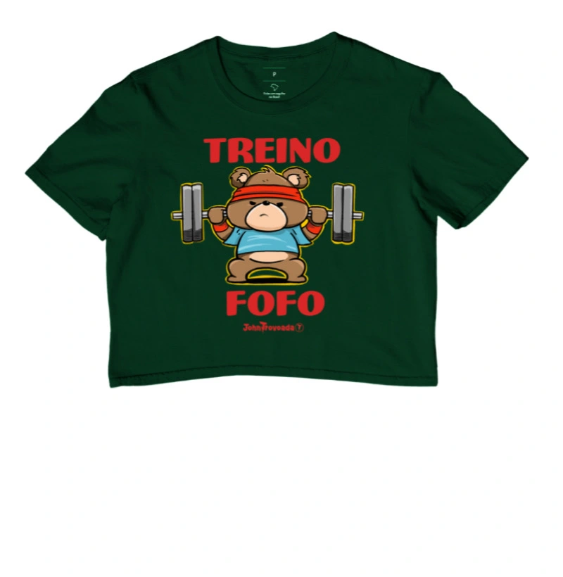 Cropped Treino Fofo