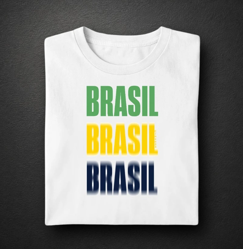 Camiseta: Foco no Brasil