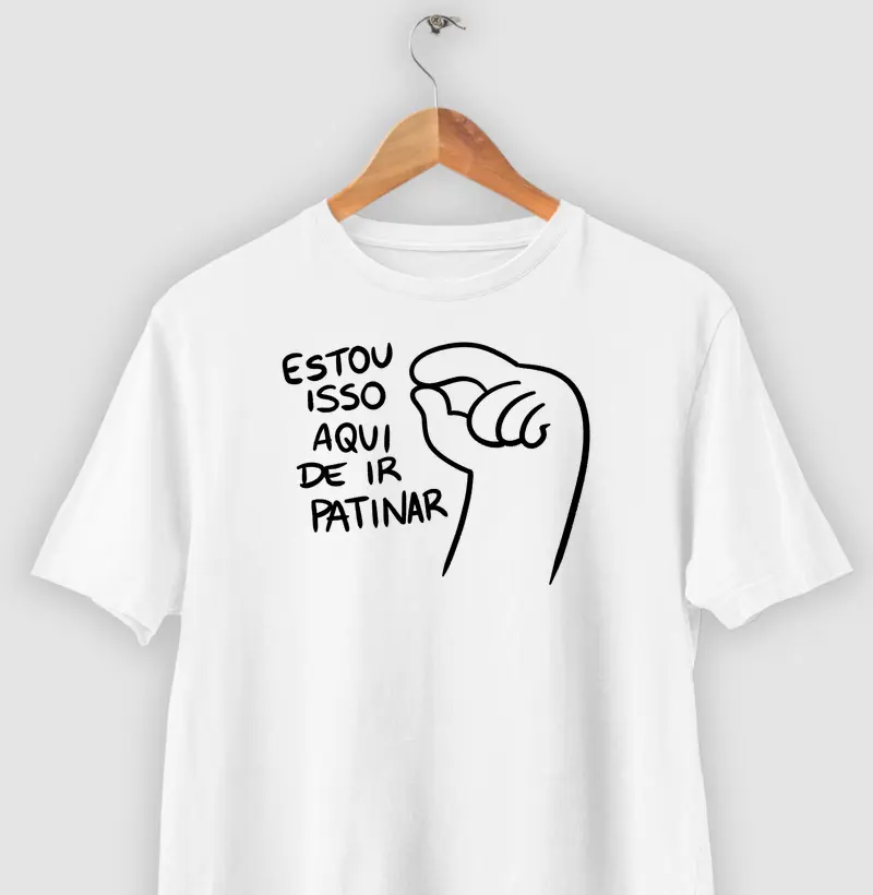 Largar tudo e ir patinar