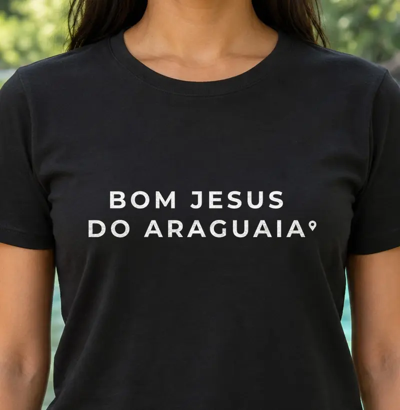 Bom Jesus do Araguaia | Pin MT - Camiseta