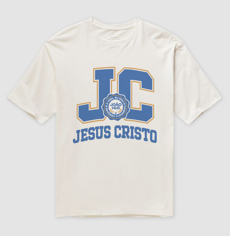 CAMISETA OVERSIZED JC JOÃO 14:6