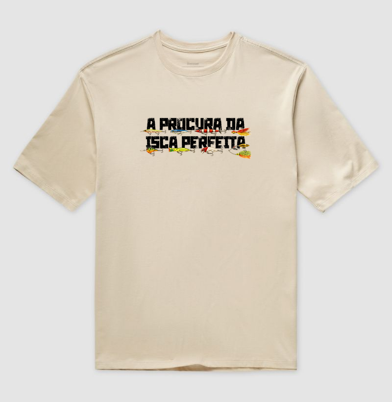A Procura da Isca Perfeita🎯  - Camiseta Oversized