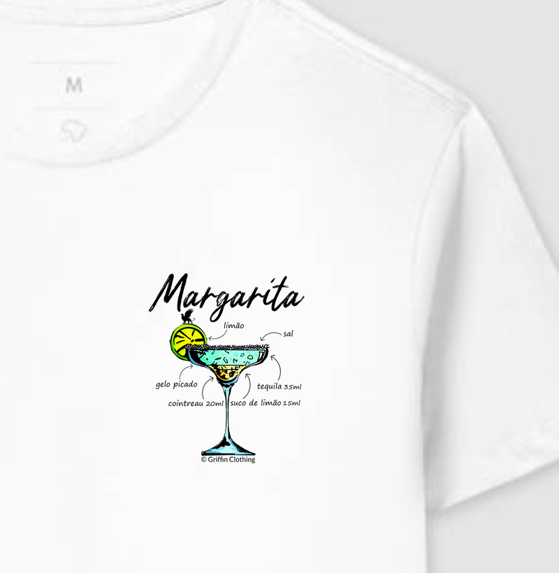 CAMISETA MASCULINA MARGARITA