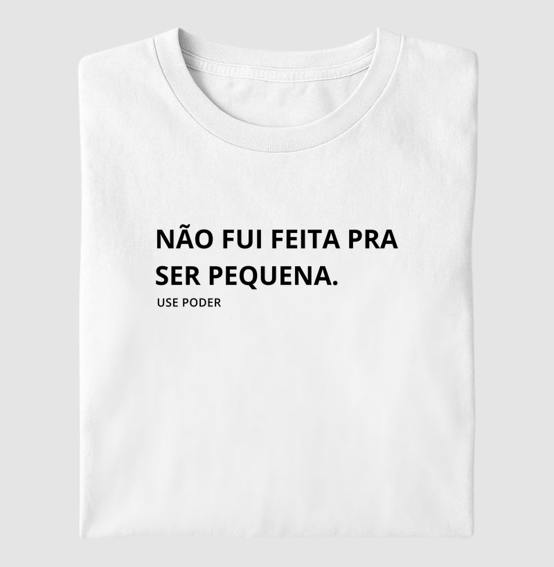 NÃO SOU PEQUENA