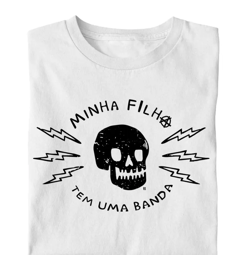 Camiseta Minha filha tem uma banda | Últimas Palavras