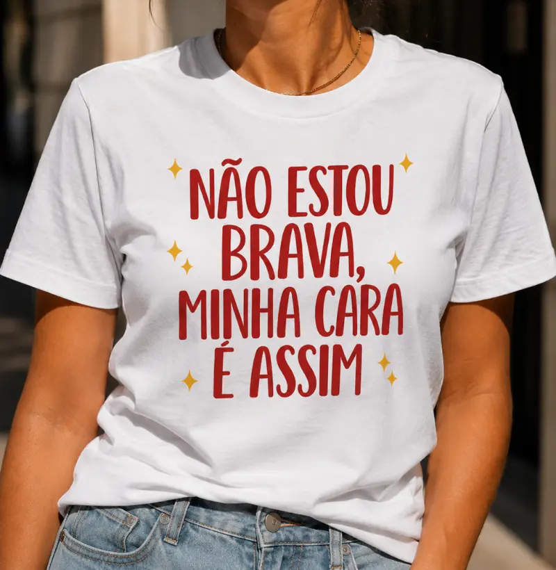 não estou brava