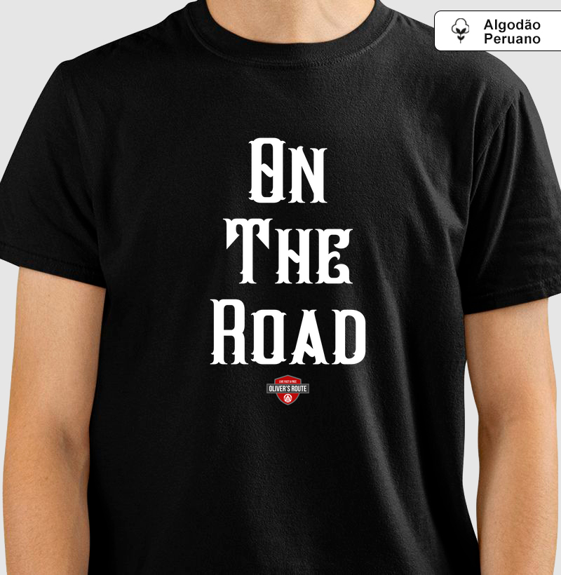On The Road - Camiseta Algodão Peruano
