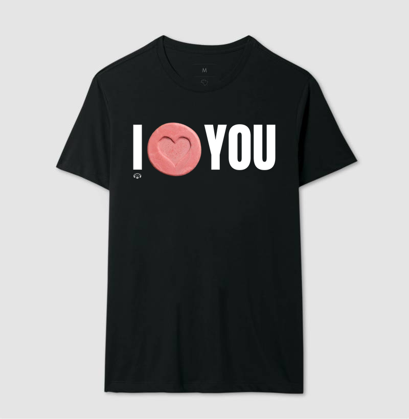 Camiseta I LOVE YOU