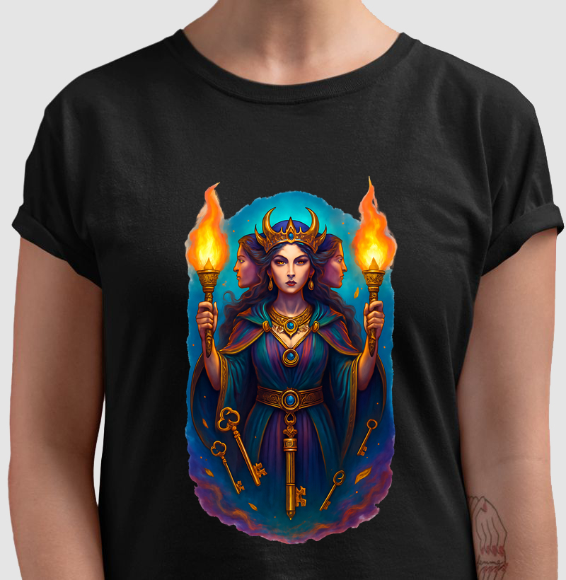Camiseta Hécate - Senhora dos Caminhos