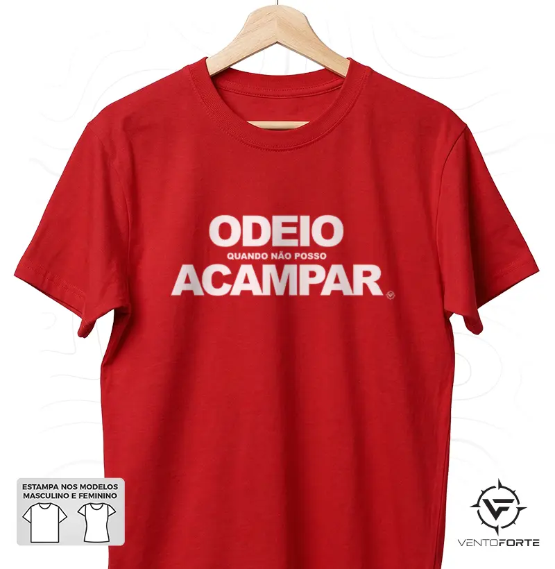 Odeio não acampar