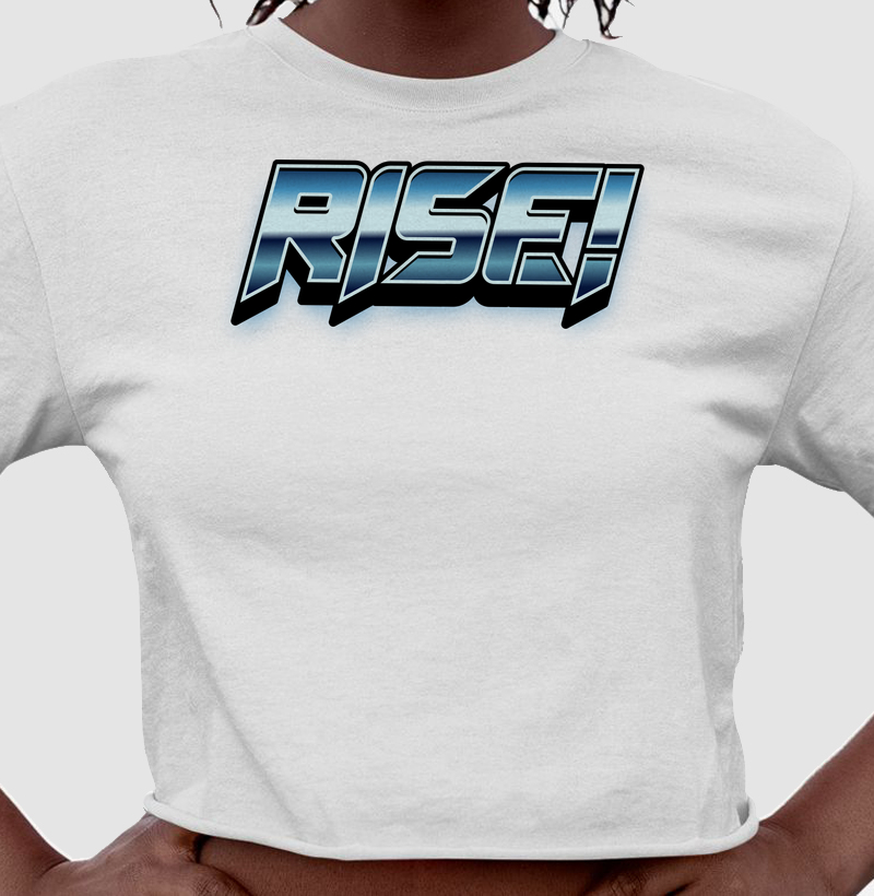 Cropped Rise! Streetwear Básica Premium Unissex – Moda Urbana