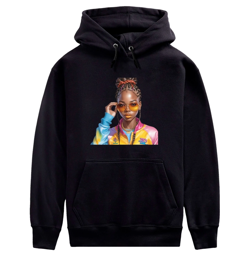 Preta - óculos coloridos 2