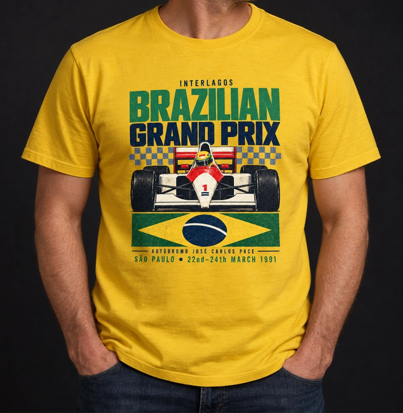Brazilian Grand Prix 1991 - Camiseta