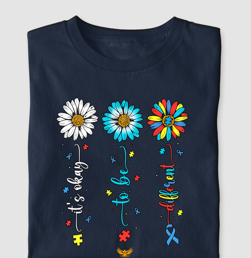 Autismo Its Okay To Be Different Está Tudo Bem Ser Diferente