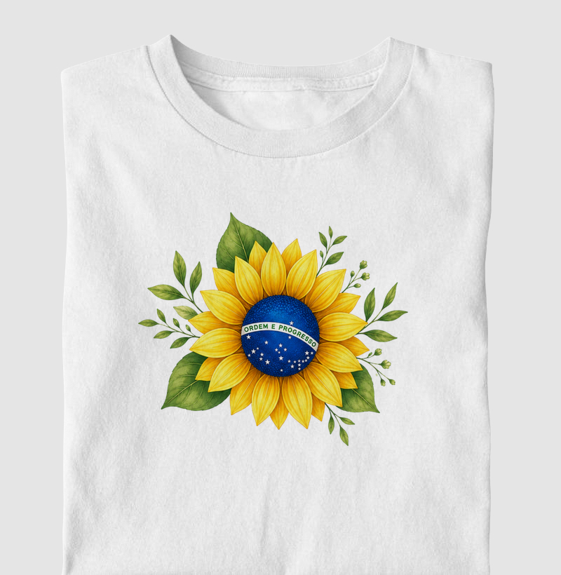 Camiseta Girassol Patriota