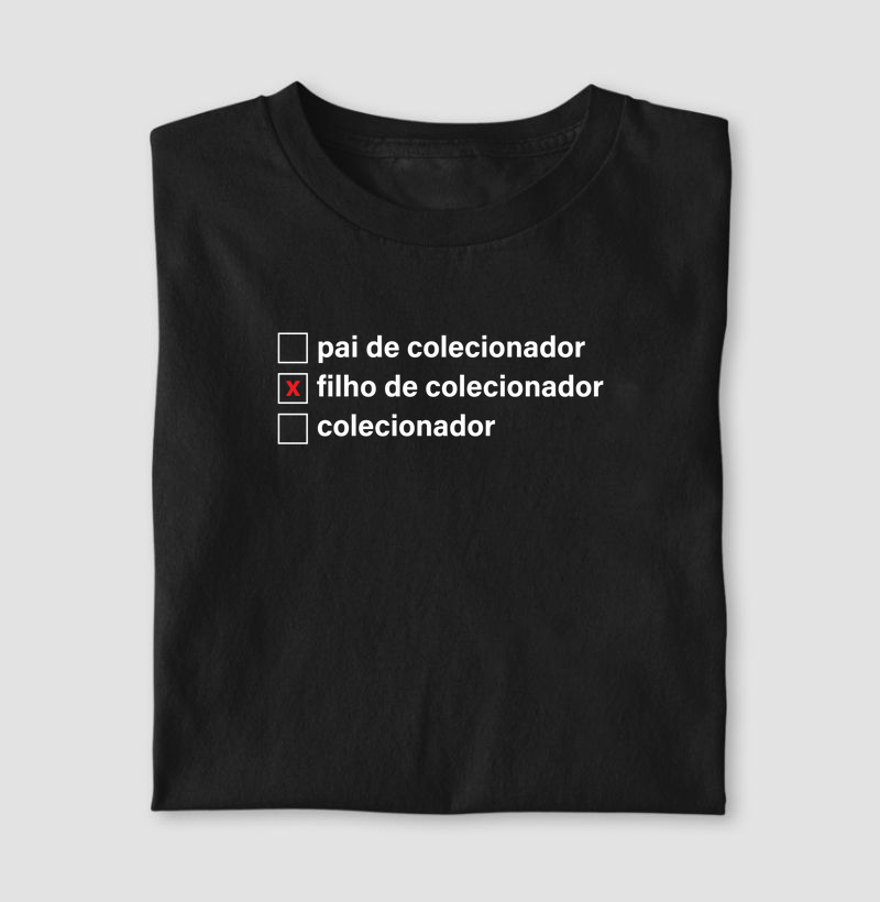 FILHO DE COLECIONADOR