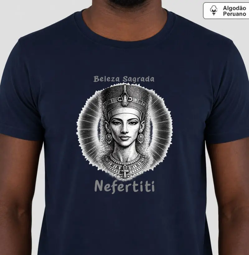 Nefertiti • Beleza Sagrada (algodão peruano)