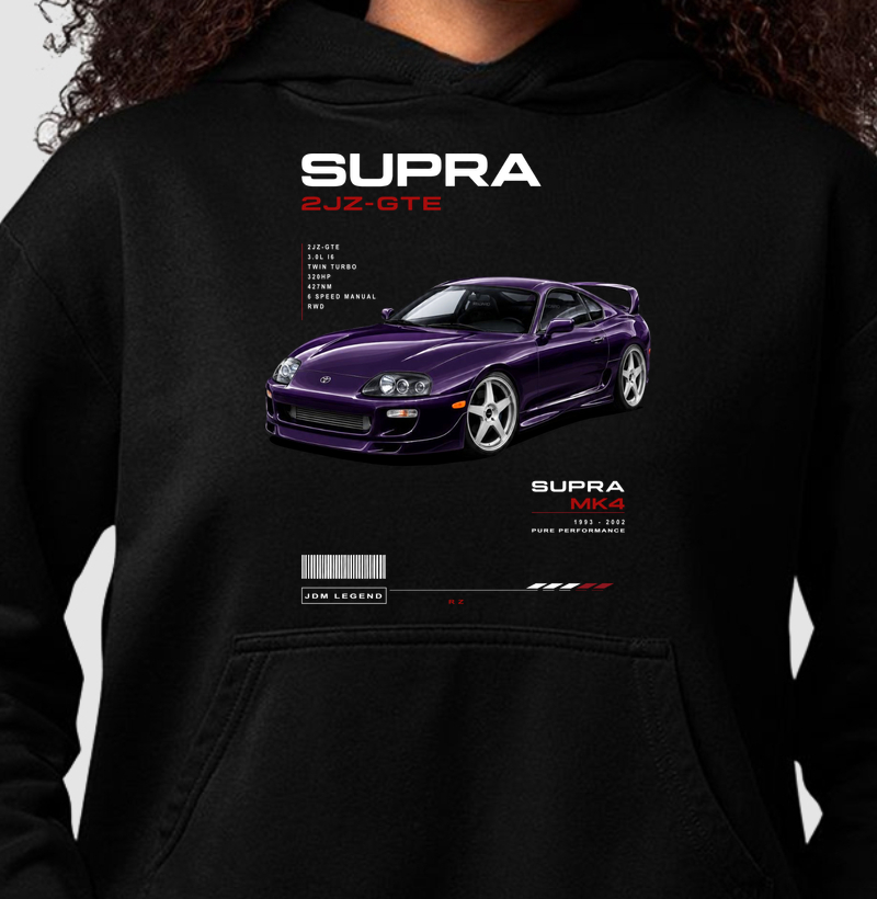 Moletom com capuz Supra