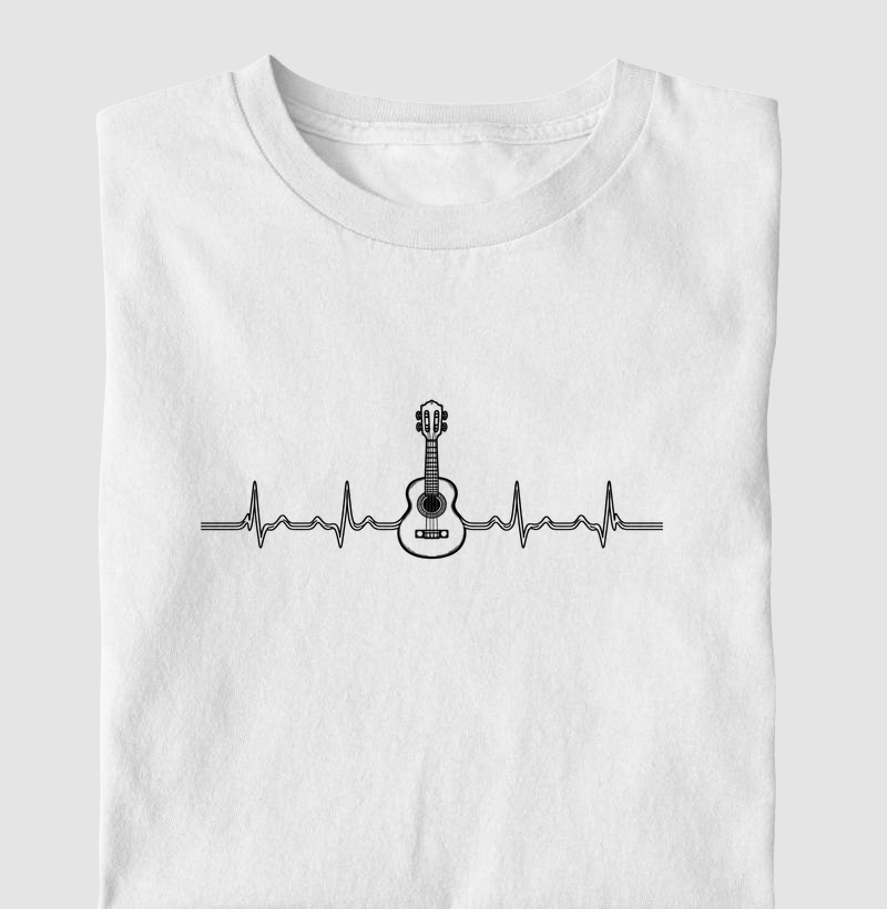 Heartbeat Cavaquinho (Cavaco) - Camiseta