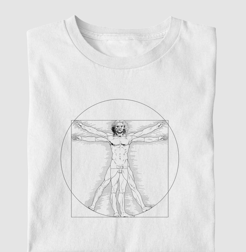 Homem Vitruviano (1490) - Leonardo da Vinci