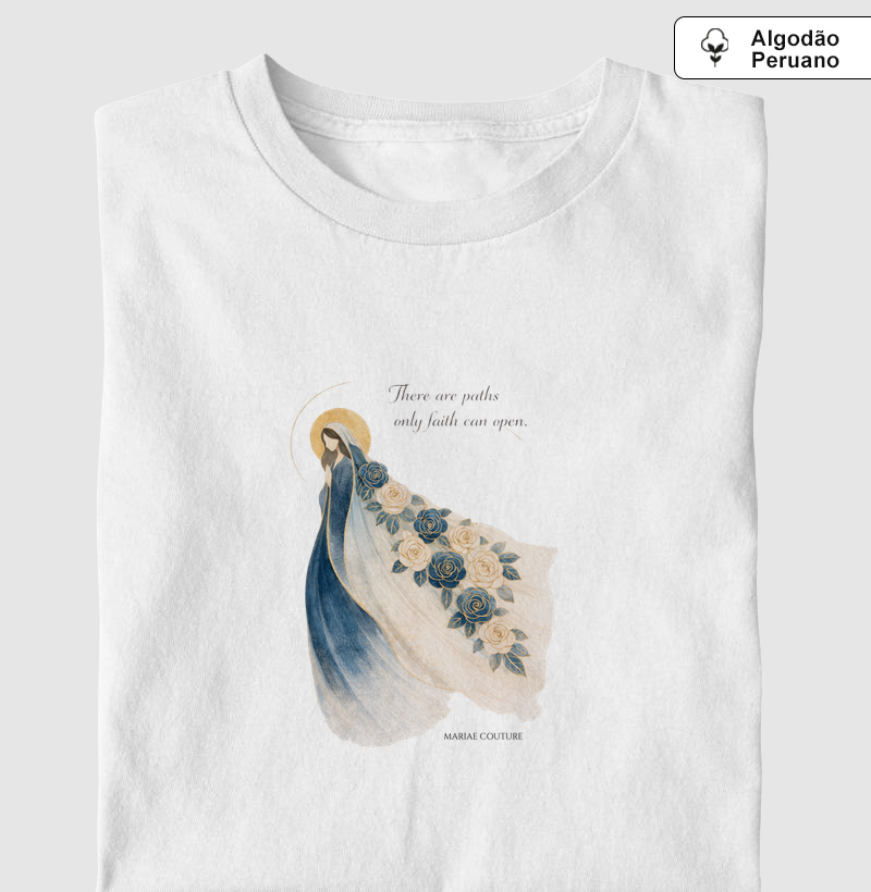 Cam. Algodão Peruano Maria manto floral