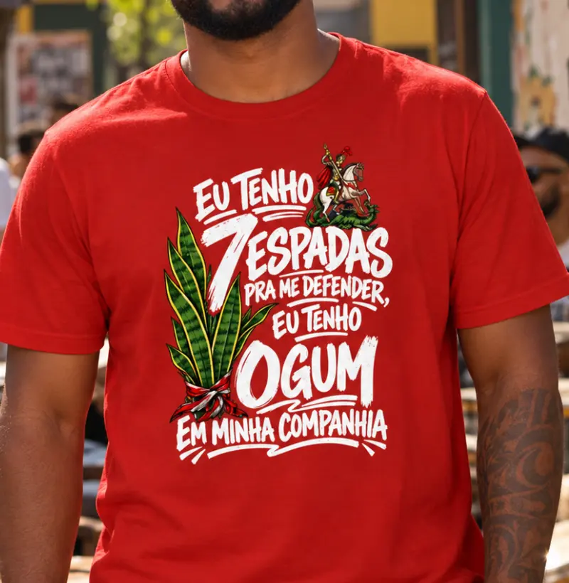 Eu tenho 7 espadas pra me defender
