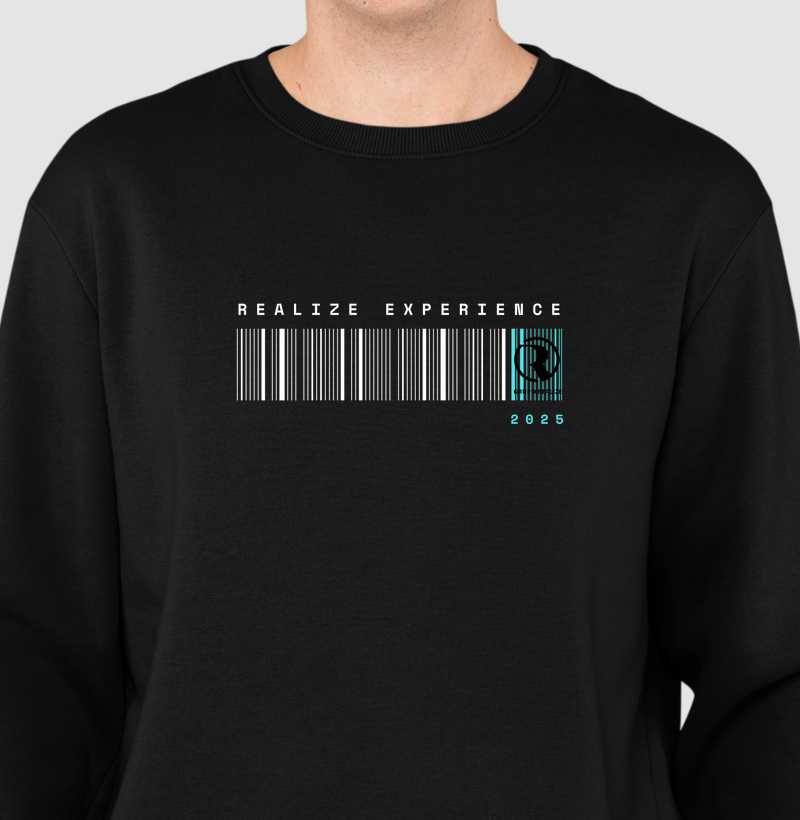 REALIZE EXPERIENCE – CÓDIGO AZ (Suéter Moletom)