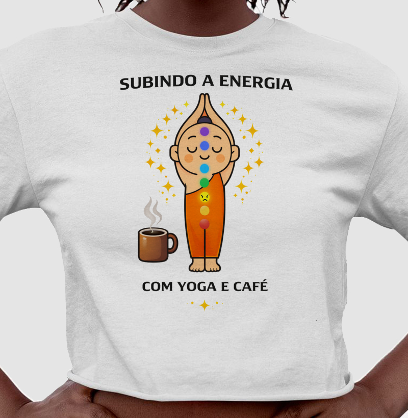 Subindo a Energia com Café e Yoga