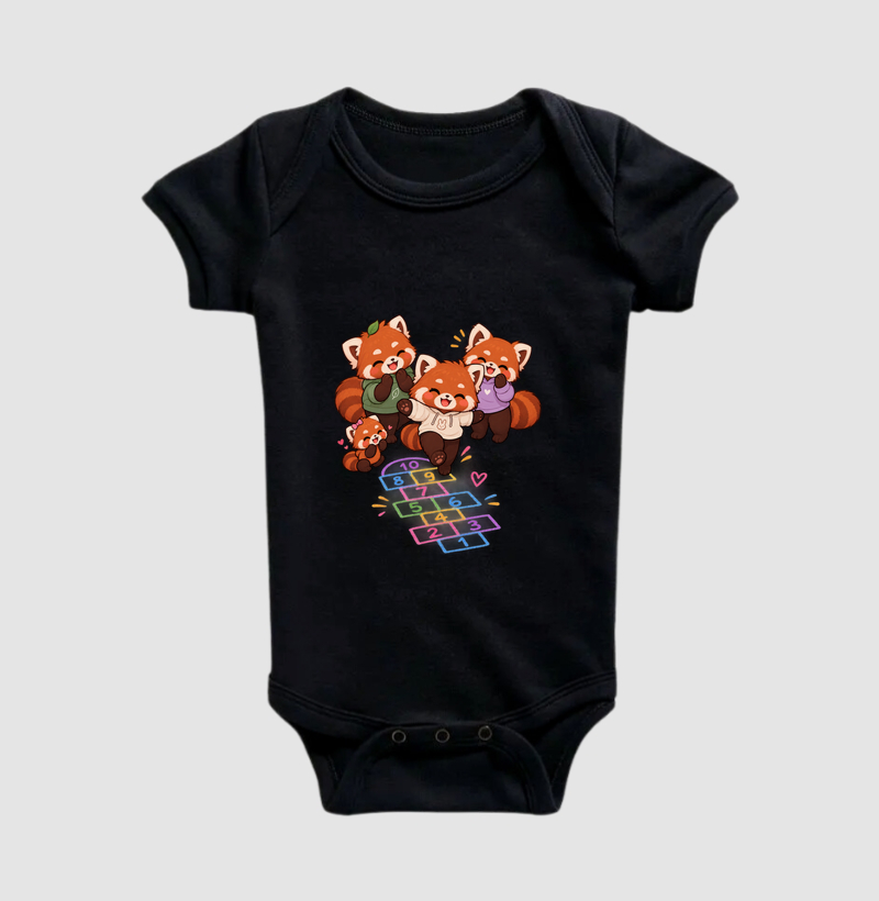 Pandinhas - Body Infantil